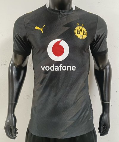 2627 BVB Away Player Version Soccer Jersey